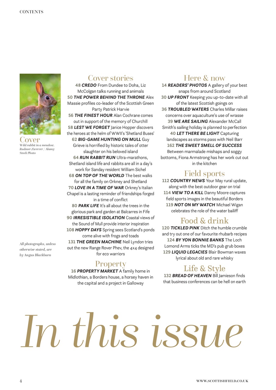 Scottish Field Preview Pages