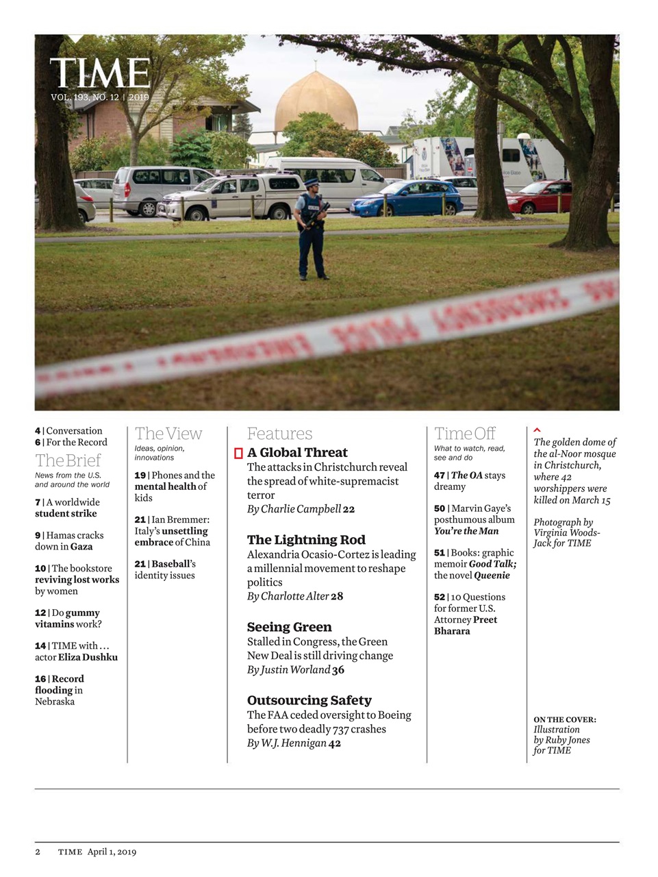 TIME Magazine Europe Preview Pages