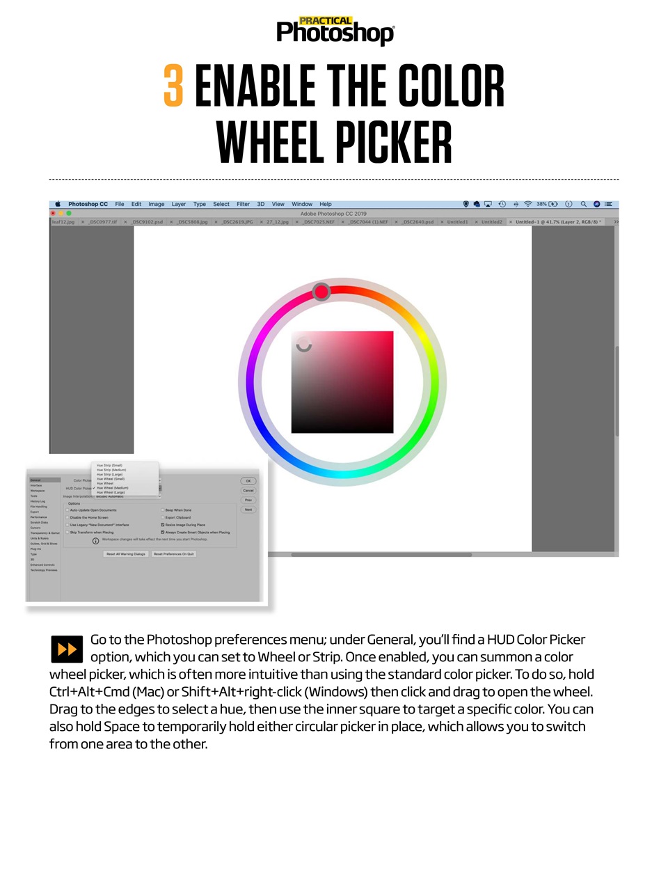 Practical Photoshop Preview Pages