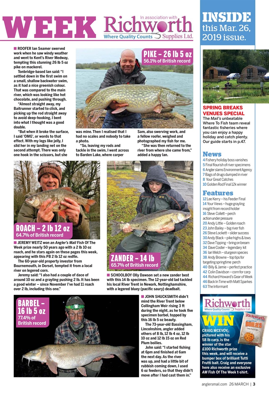 Anglers Mail Preview Pages