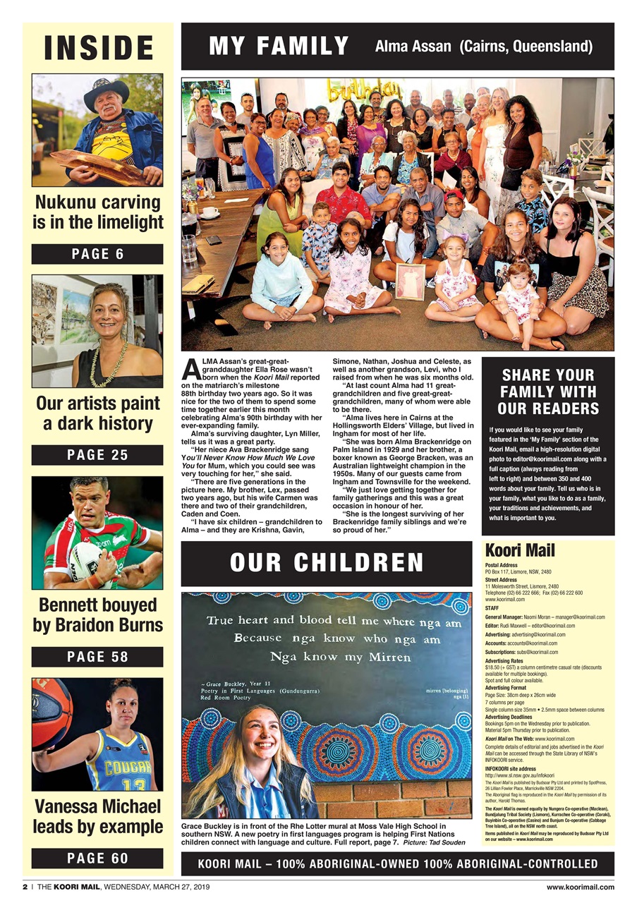 Koori Mail Preview Pages