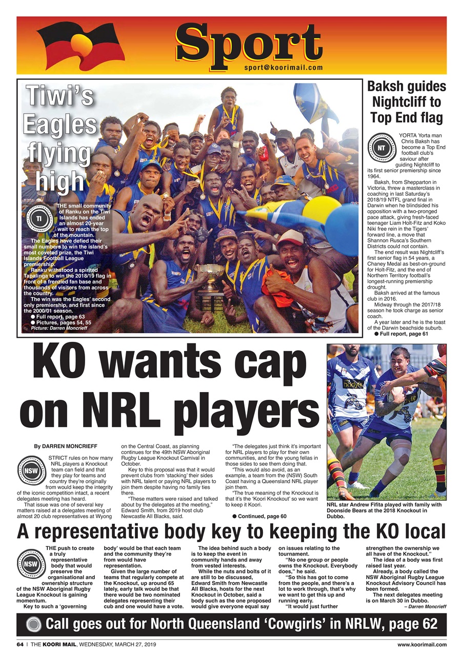 Koori Mail Preview Pages