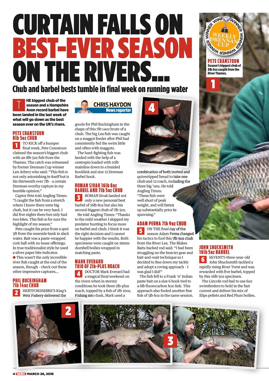 Angling Times Preview Pages