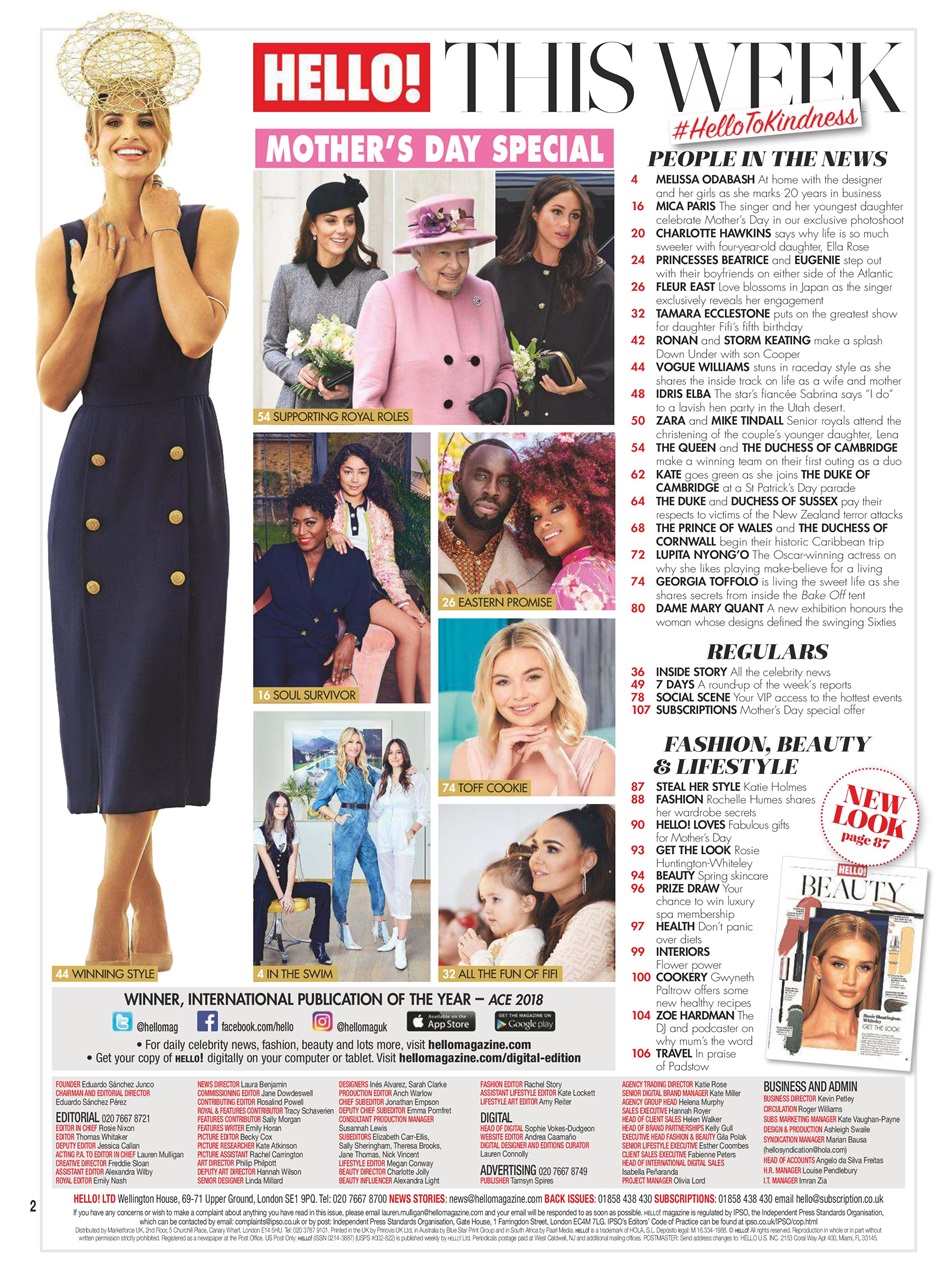 Hello! Magazine Preview Pages