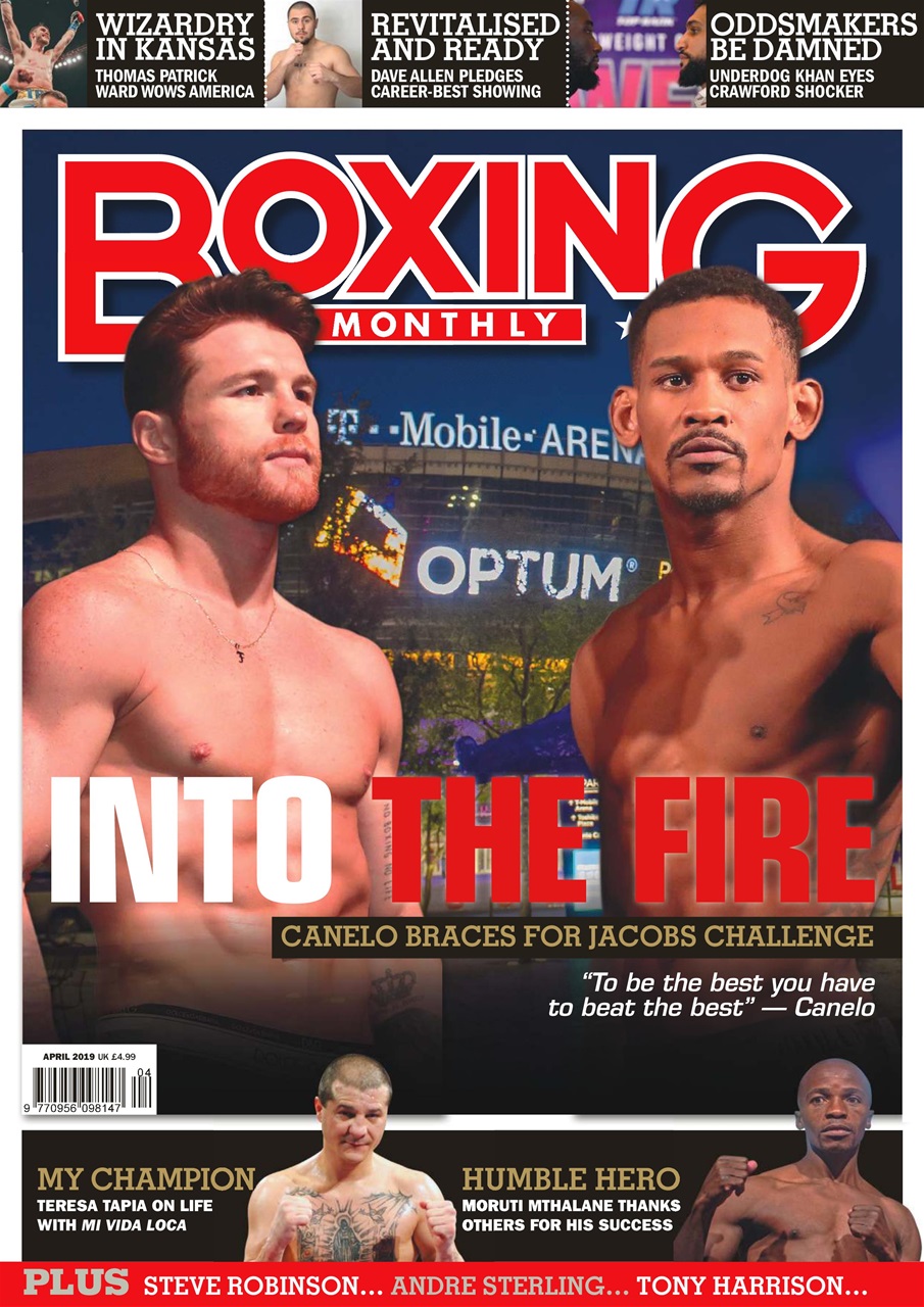 Boxing Monthly Preview Pages
