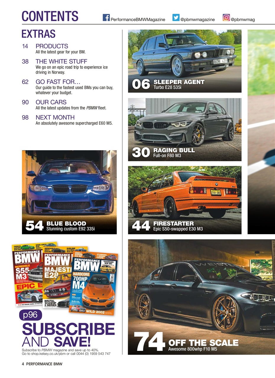 Performance BMW Preview Pages