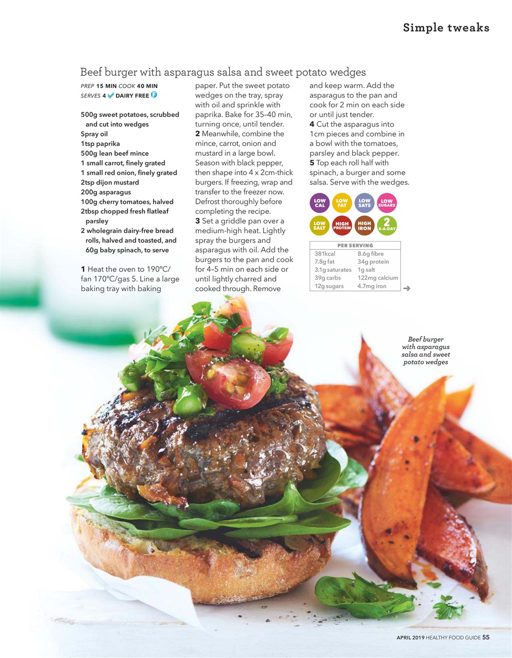 Healthy Food Guide Preview Pages