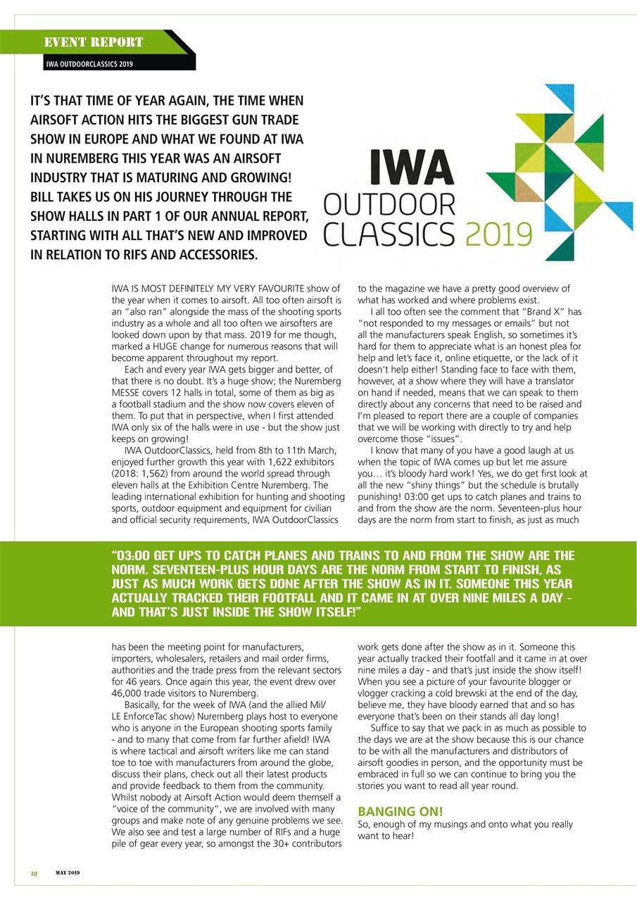 Airsoft Action Preview Pages