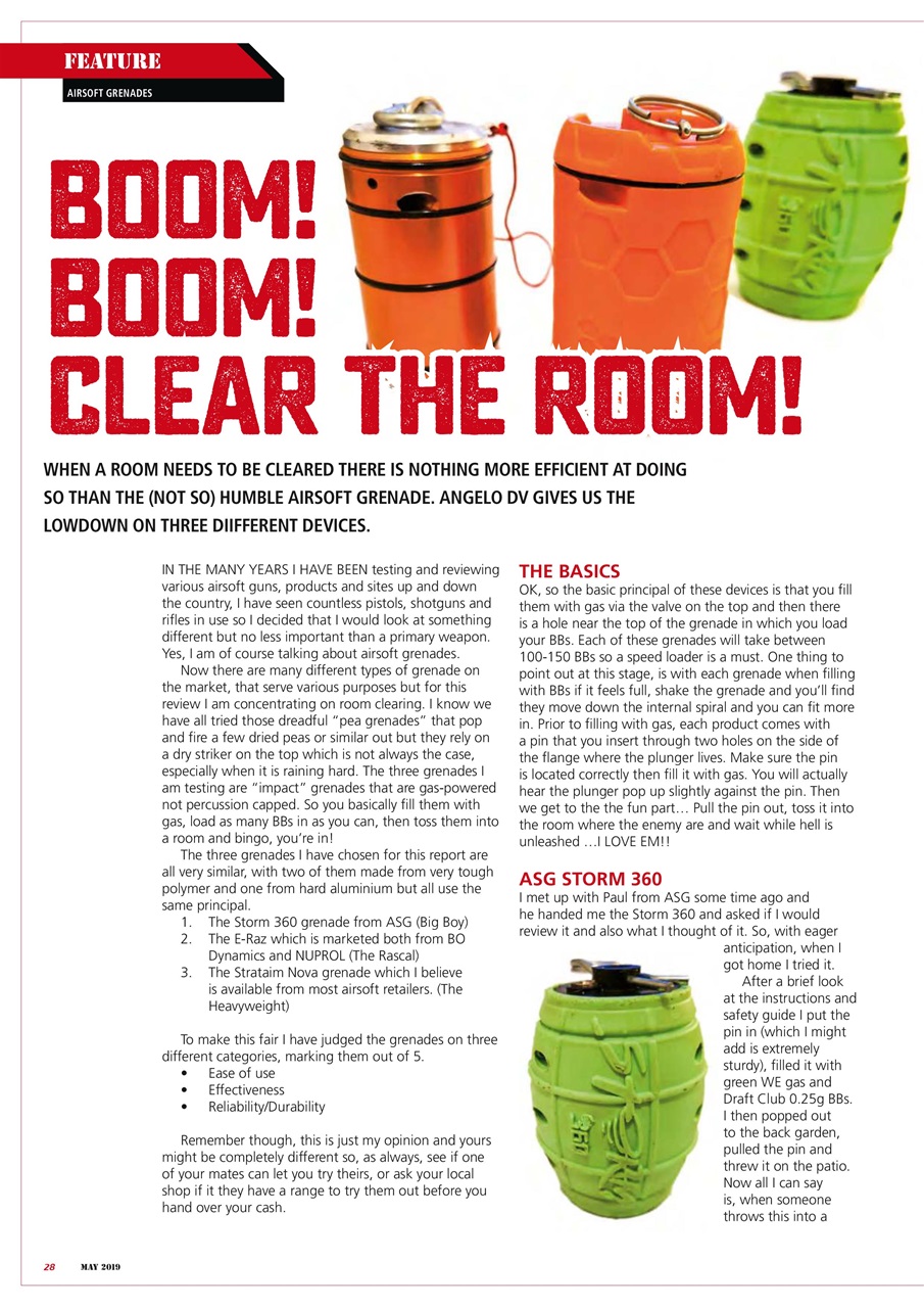 Airsoft Action Preview Pages