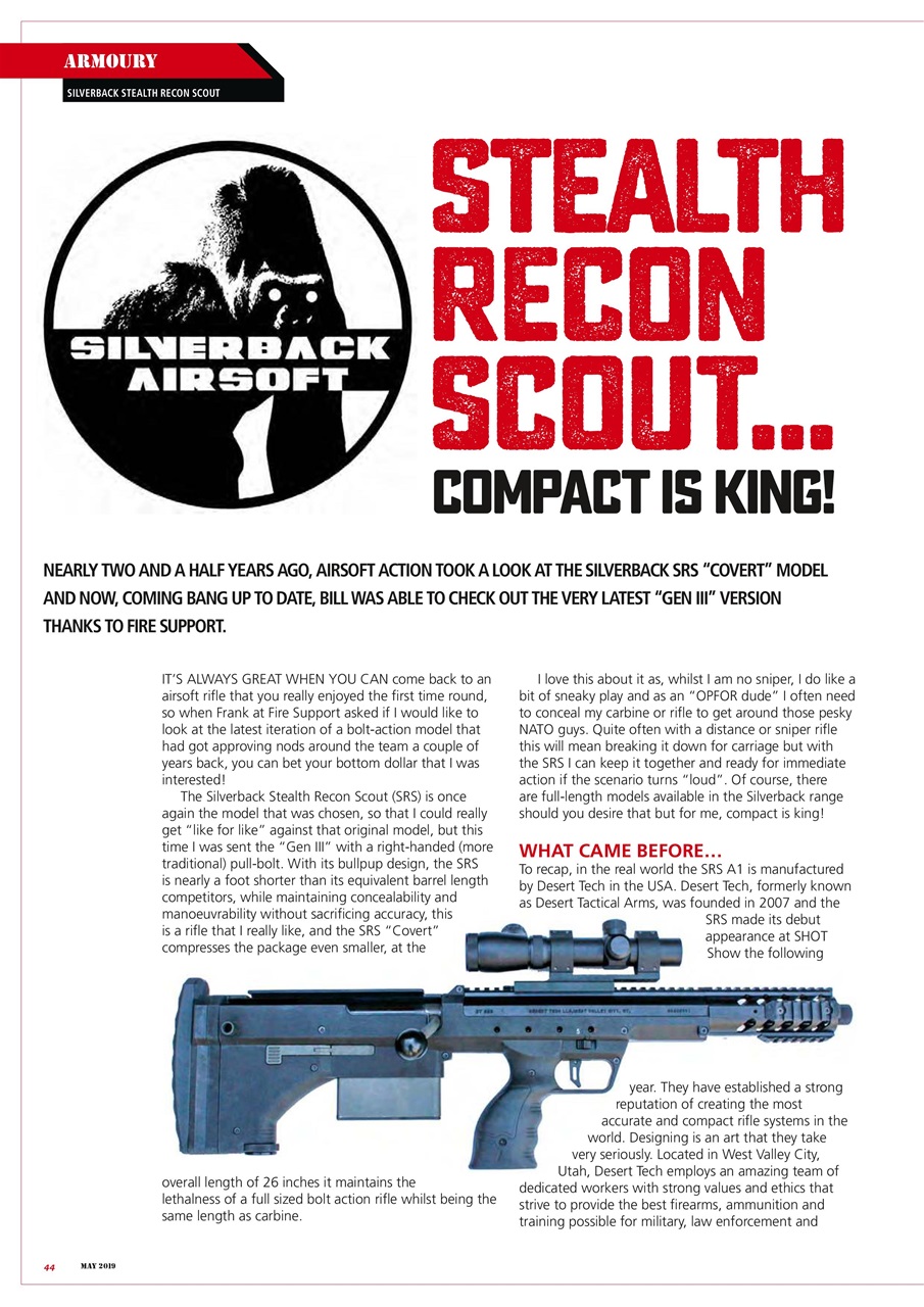 Airsoft Action Preview Pages