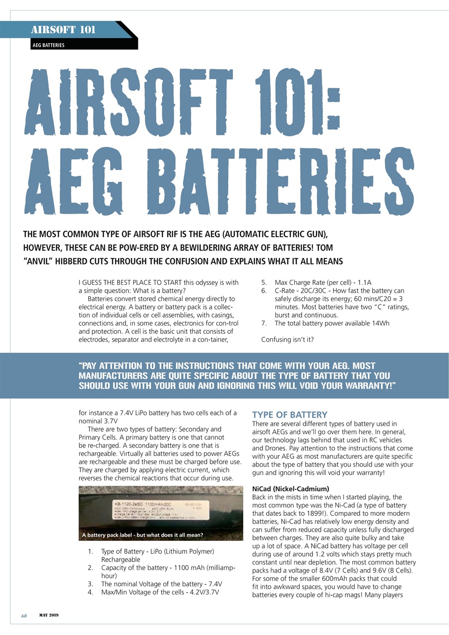 Airsoft Action Preview Pages