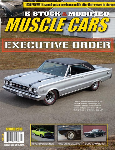 Muscle Cars issue Spring 2019
