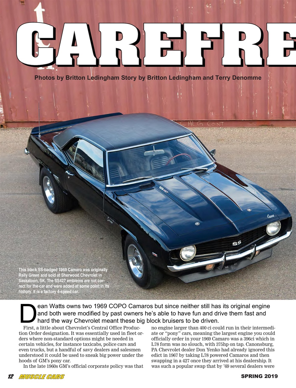 Muscle Cars Preview Pages