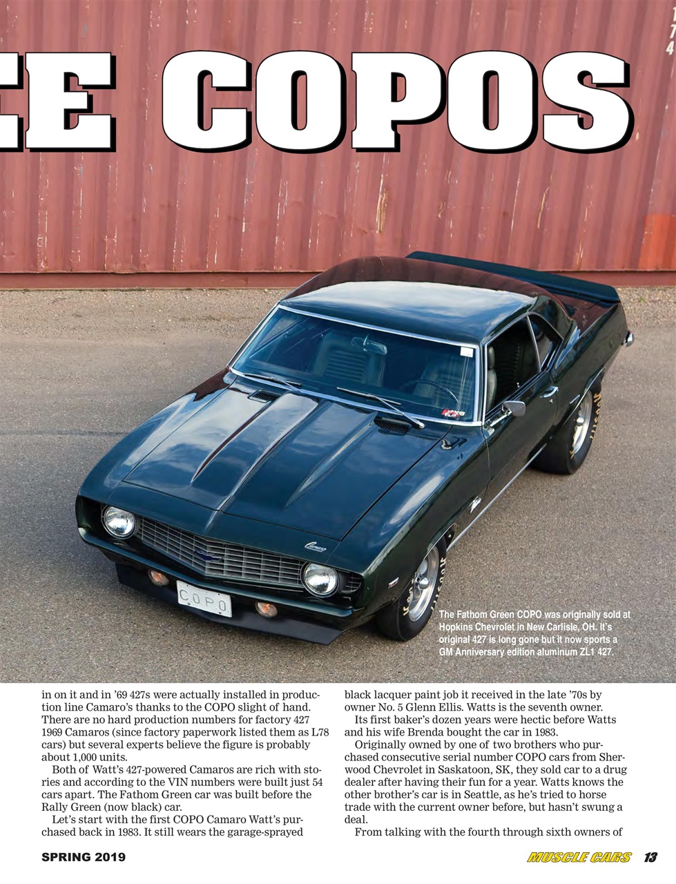 Muscle Cars Preview Pages