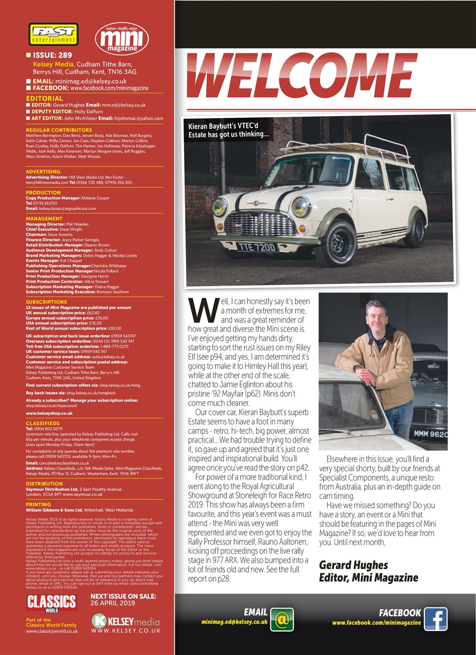 Mini Magazine Preview Pages