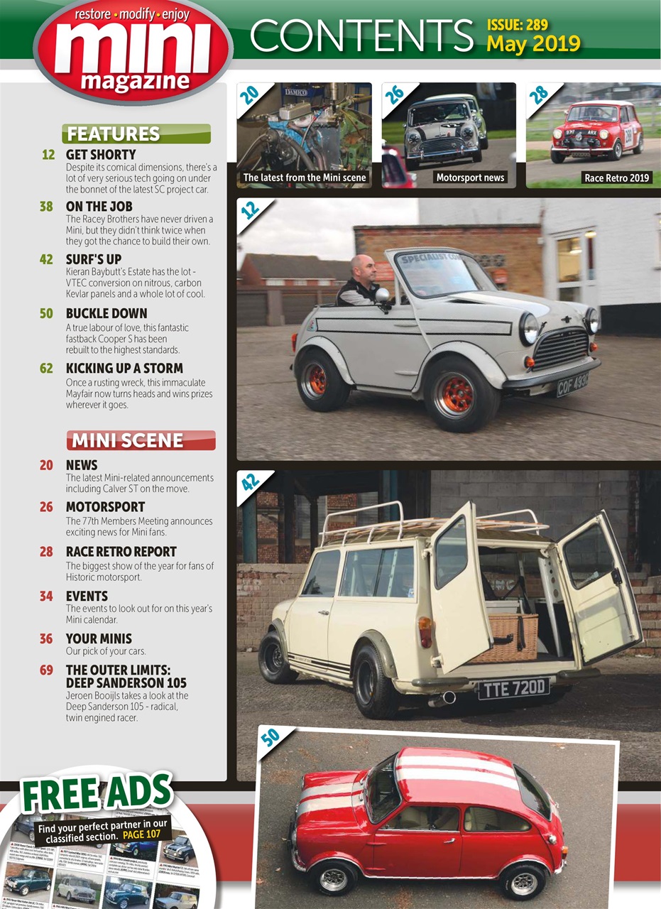 Mini Magazine Preview Pages