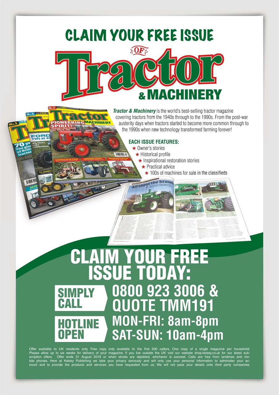 Tractor & Farming Heritage Magazine Preview Pages