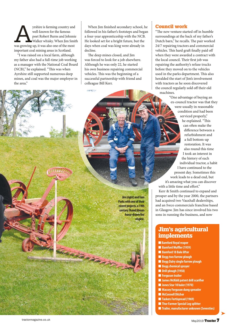Tractor & Farming Heritage Magazine Preview Pages
