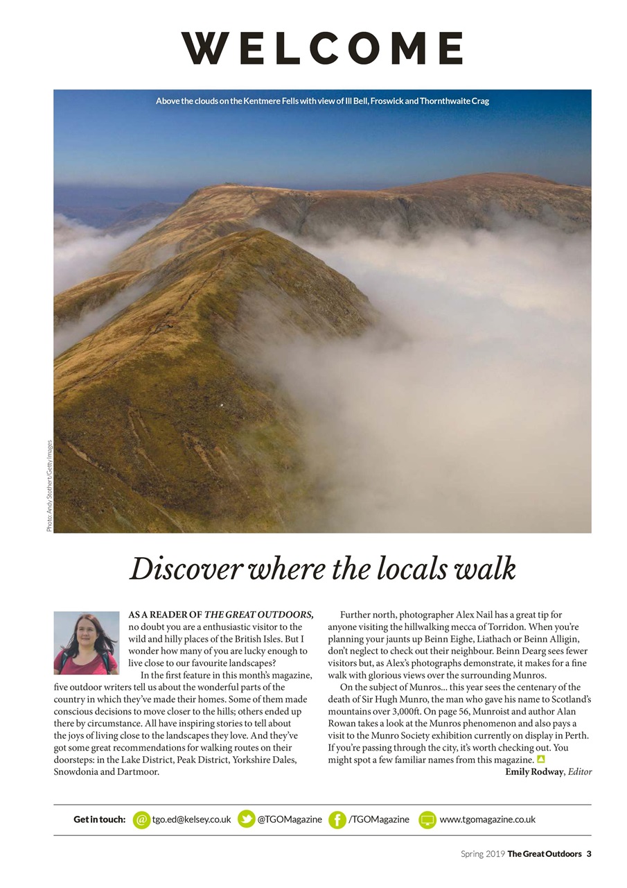 TGO - The Great Outdoors Magazine Preview Pages