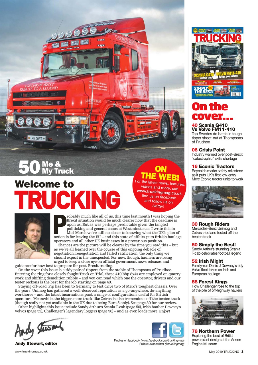 Trucking Magazine Preview Pages
