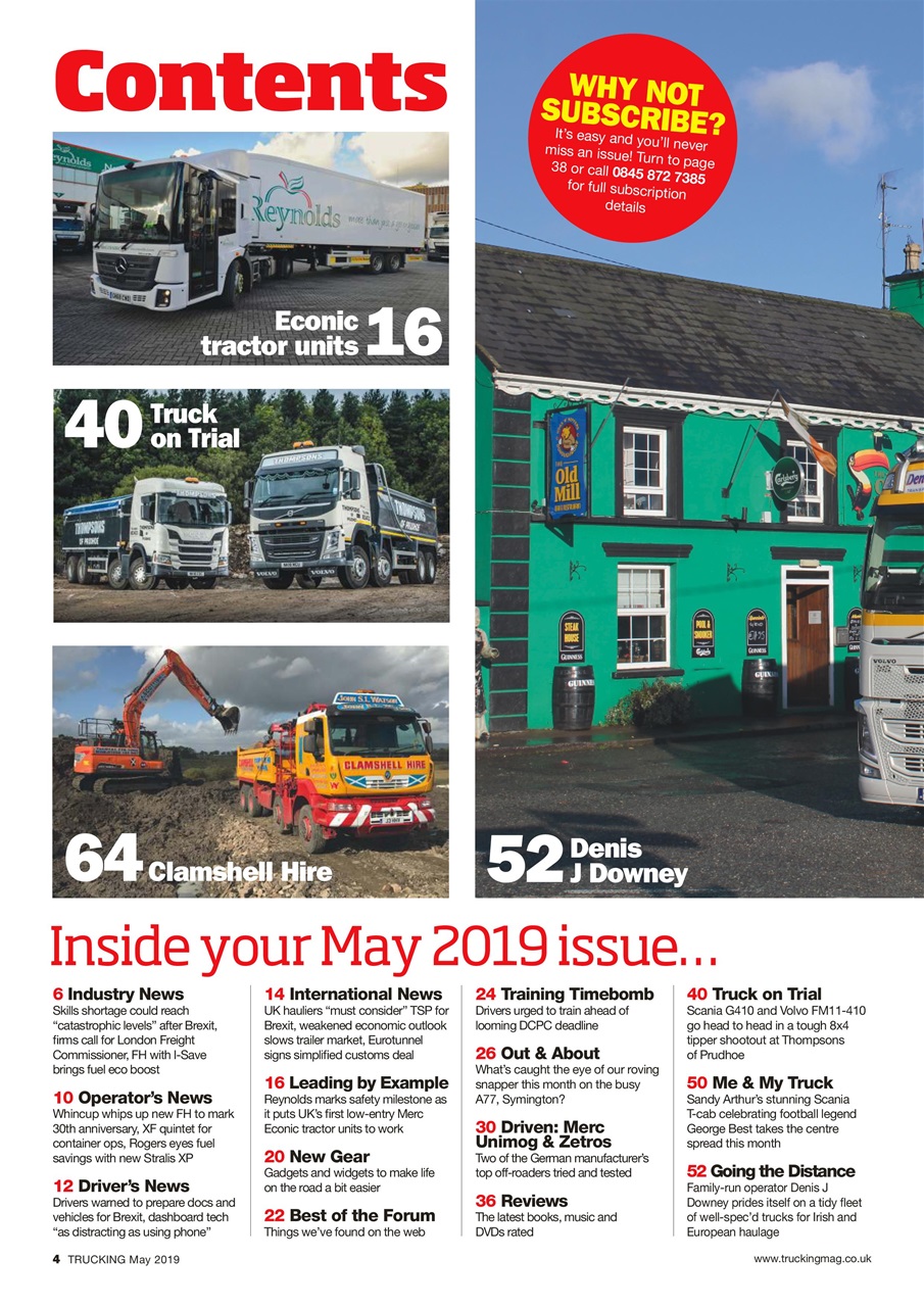 Trucking Magazine Preview Pages