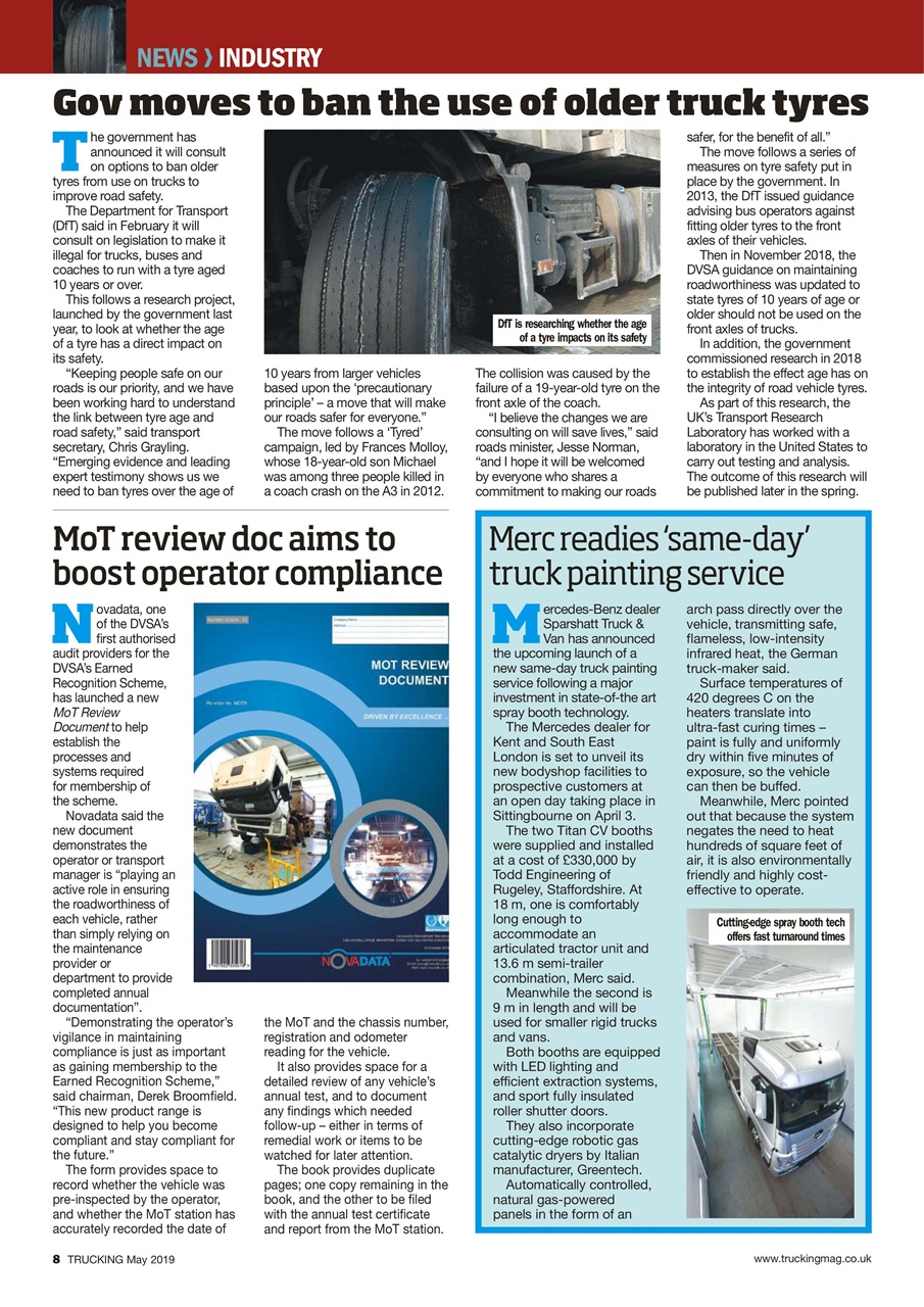Trucking Magazine Preview Pages