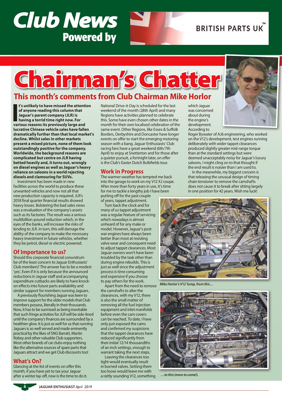 Jaguar Enthusiast Preview Pages