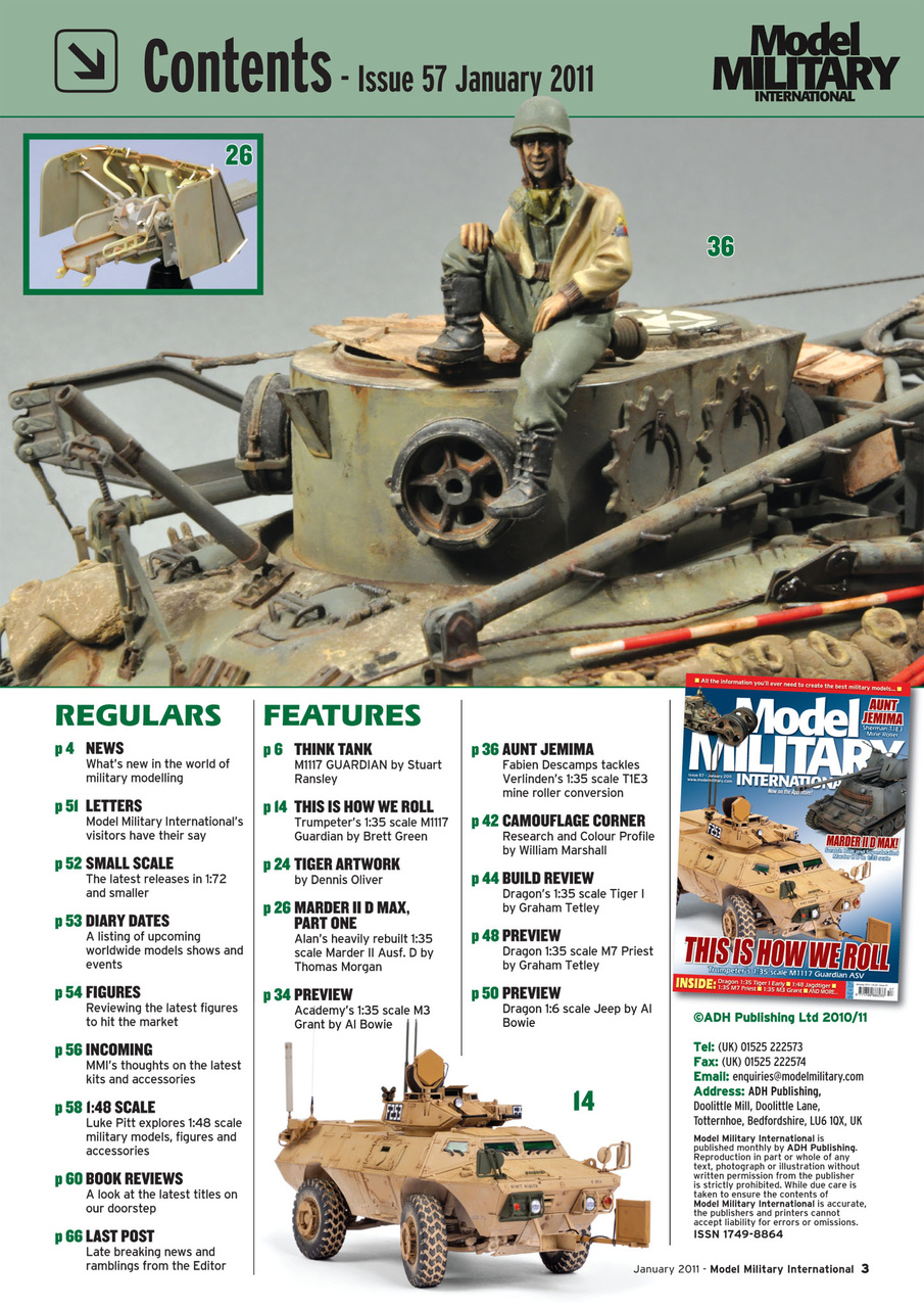 Model Military International Preview Pages