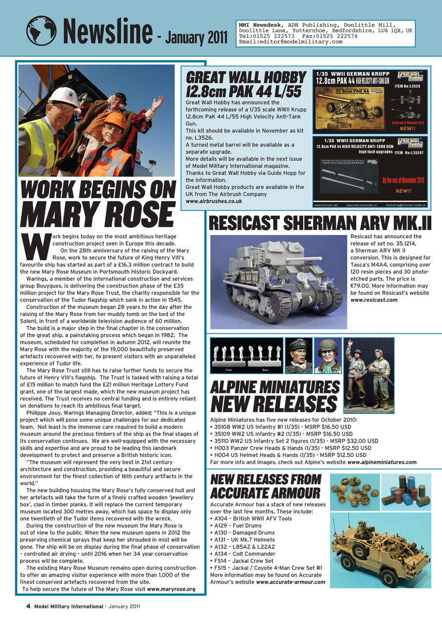 Model Military International Preview Pages