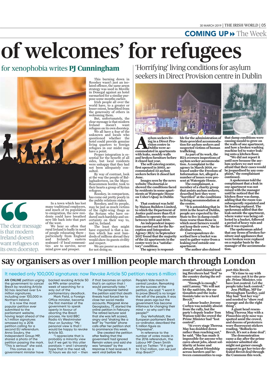 Irish World Preview Pages