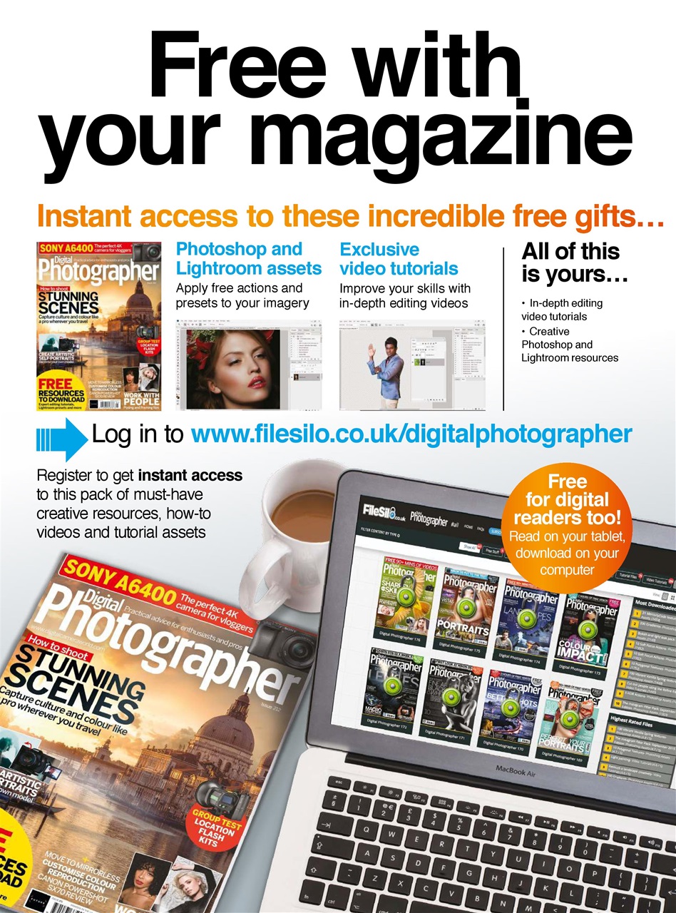 Digital Photographer Preview Pages