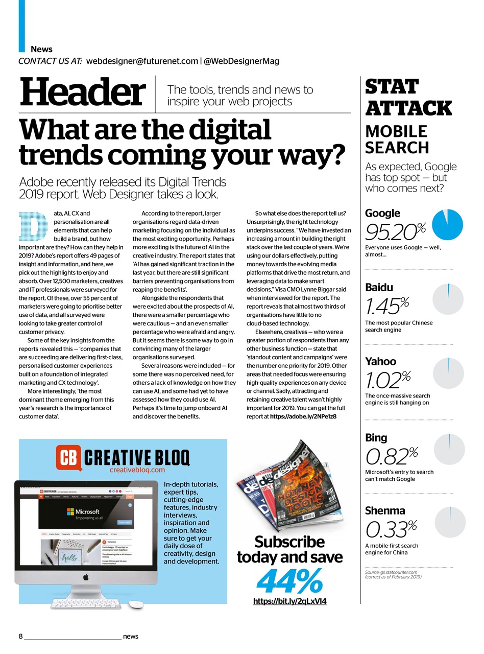 Web Designer Preview Pages