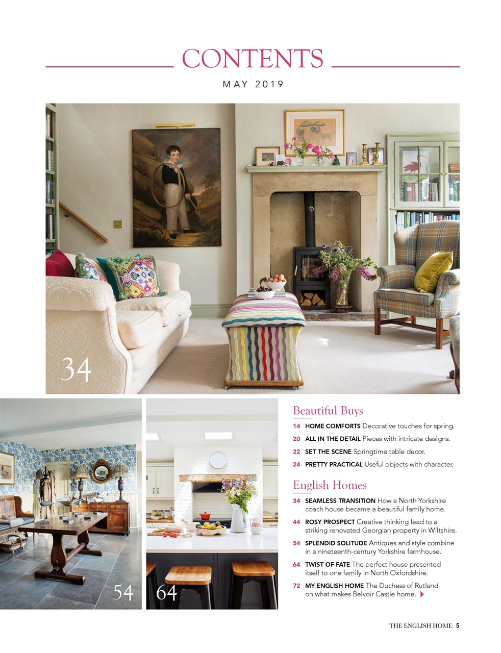 The English Home Preview Pages
