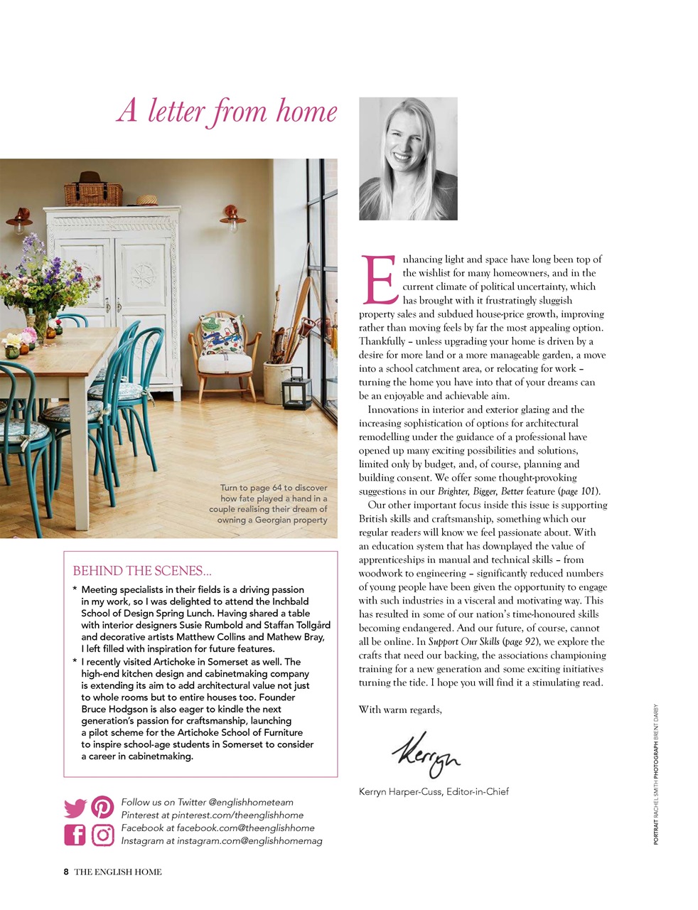 The English Home Preview Pages