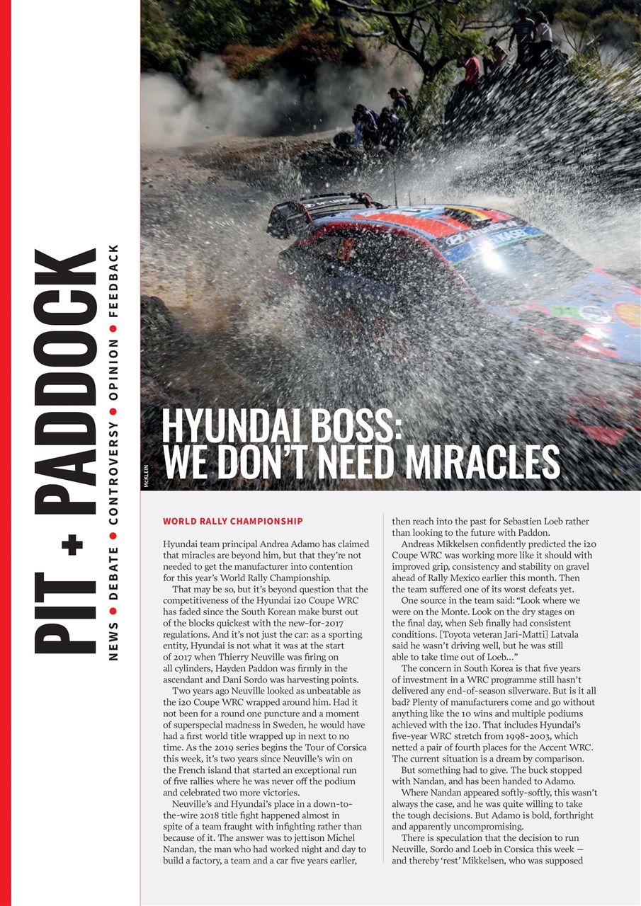 Autosport Preview Pages