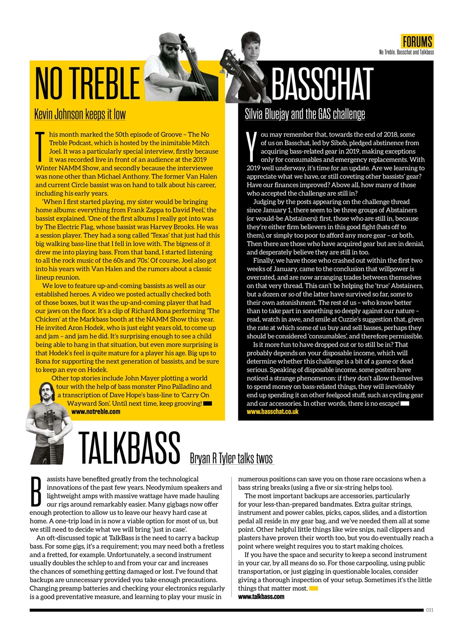 Bass Player UK Preview Pages