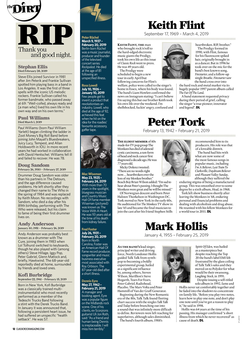 Classic Rock Preview Pages