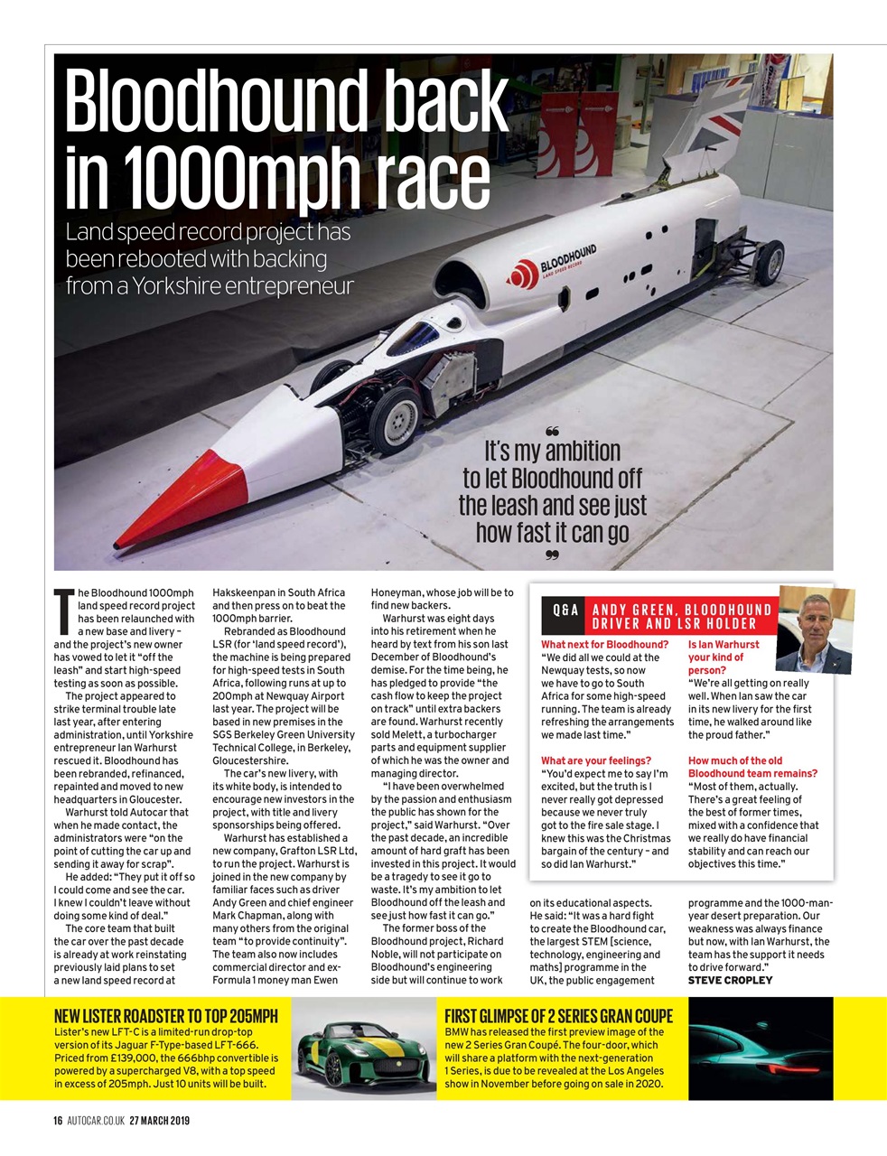 Autocar Preview Pages