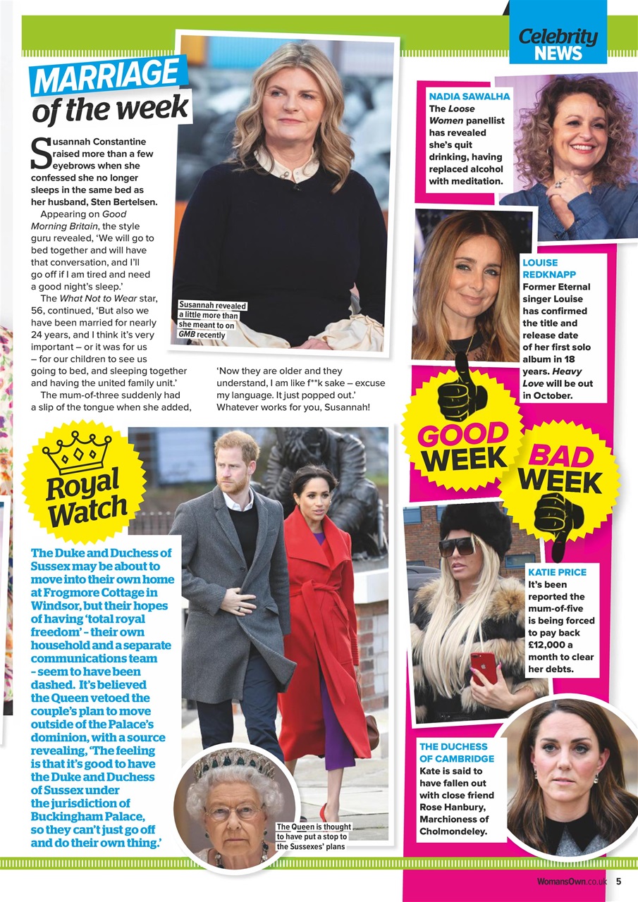 Woman's Own Preview Pages