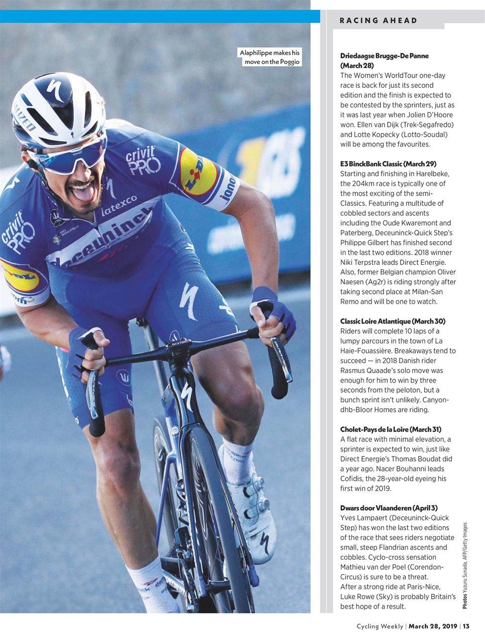 Cycling Weekly Preview Pages