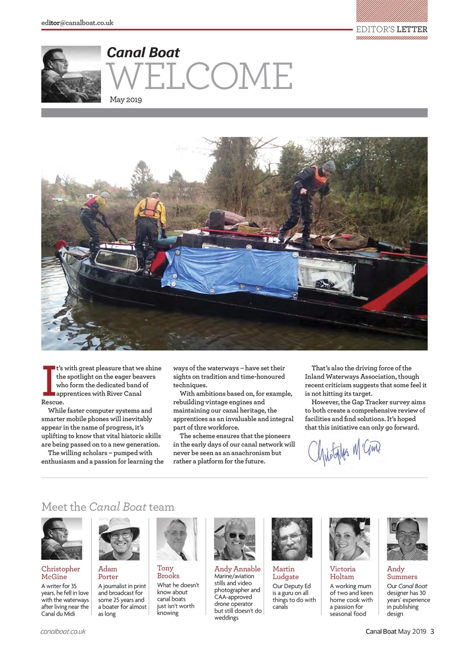 Canal Boat Preview Pages