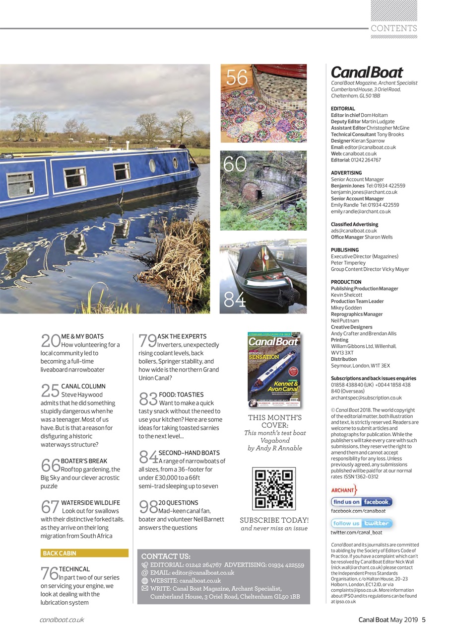 Canal Boat Preview Pages