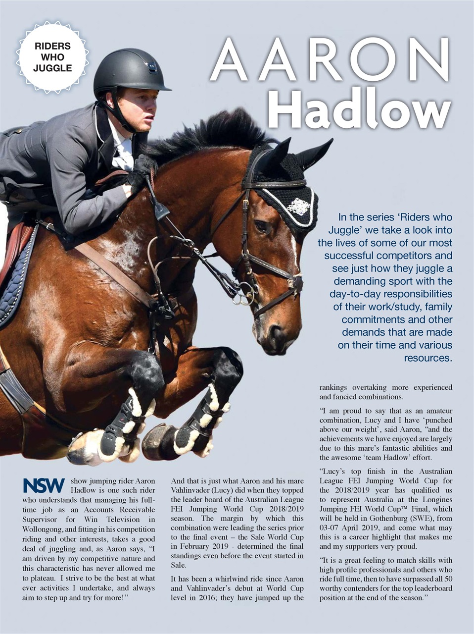 Hoofbeats Preview Pages