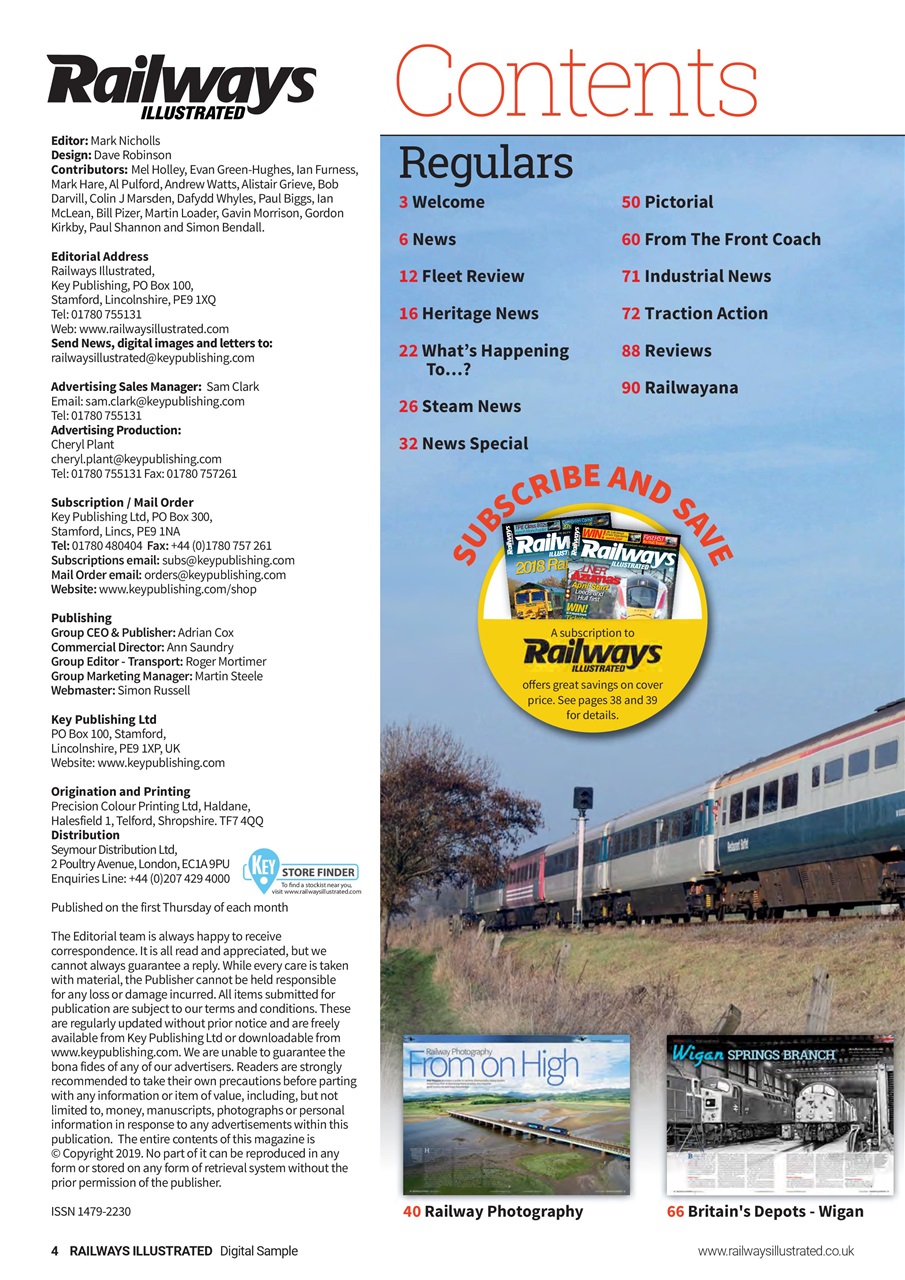 Railways Illustrated Preview Pages