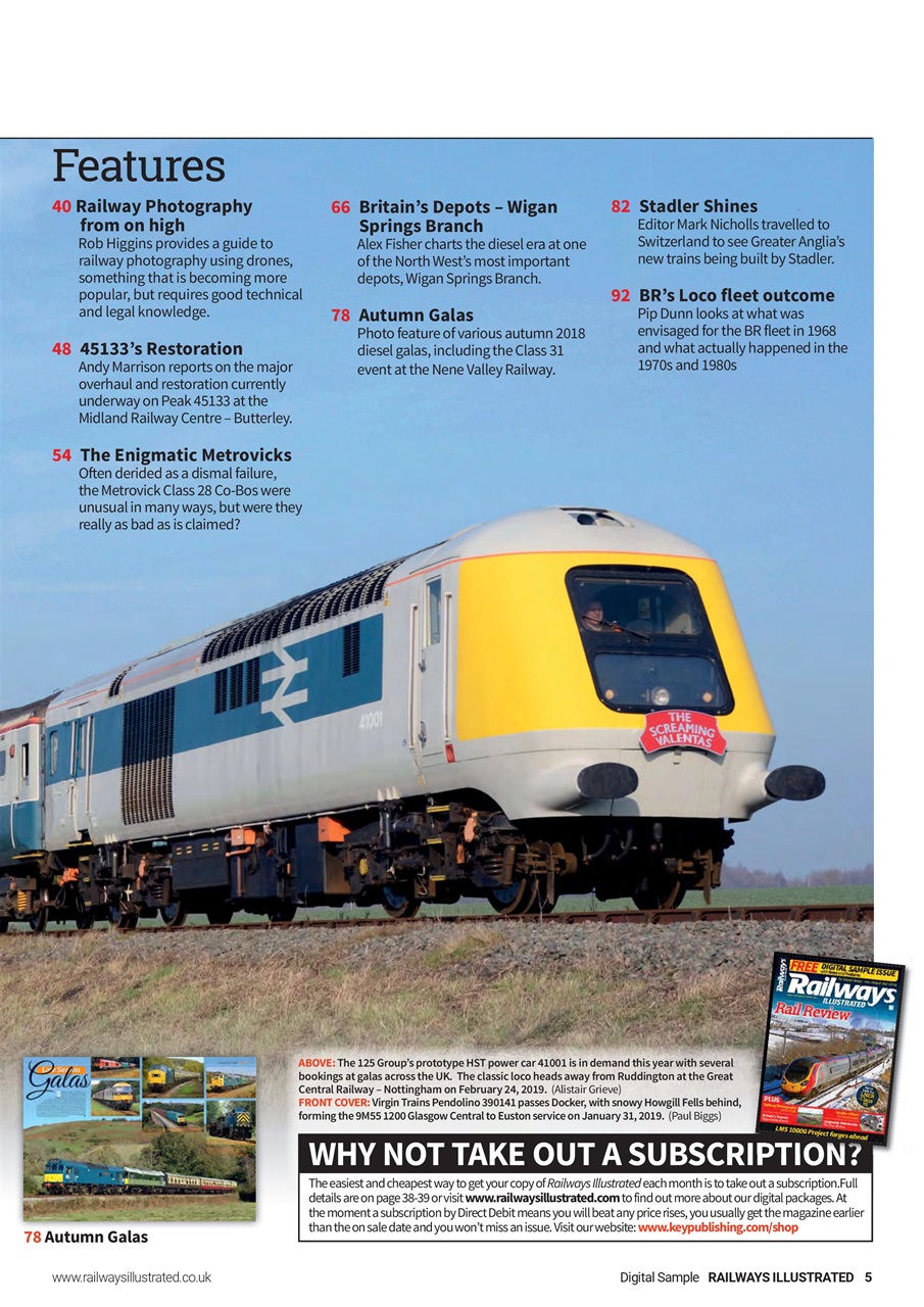 Railways Illustrated Preview Pages