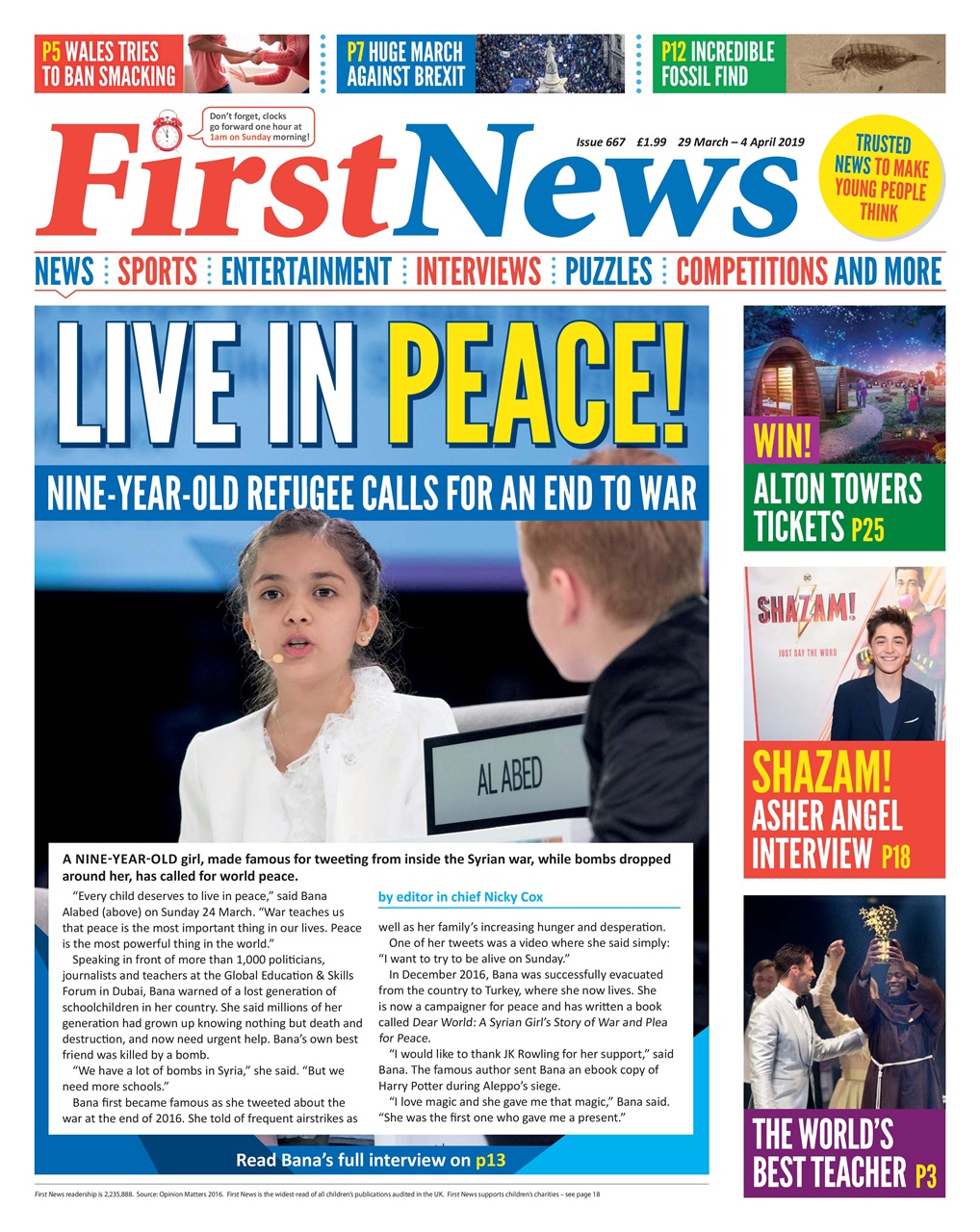 First News Preview Pages
