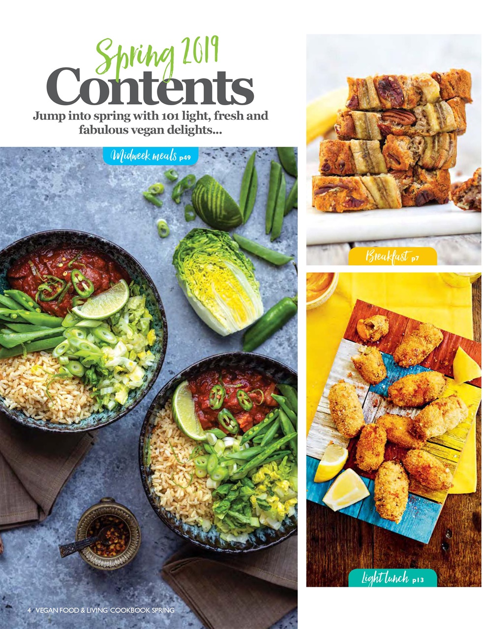 Vegan Cookbook Preview Pages