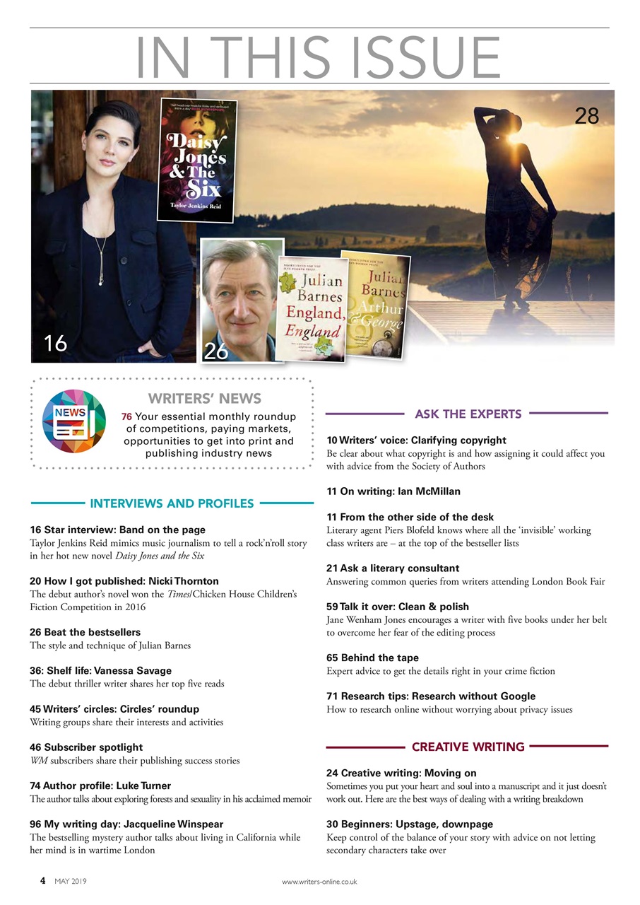 Writing Magazine Preview Pages