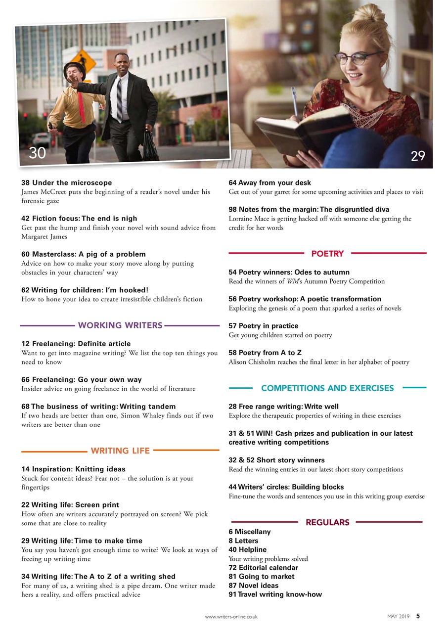 Writing Magazine Preview Pages