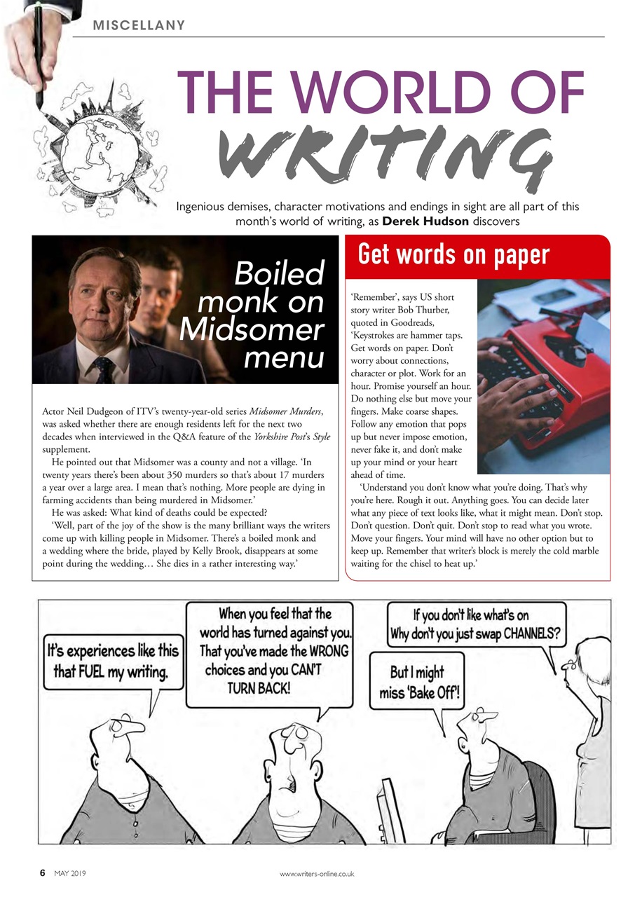 Writing Magazine Preview Pages